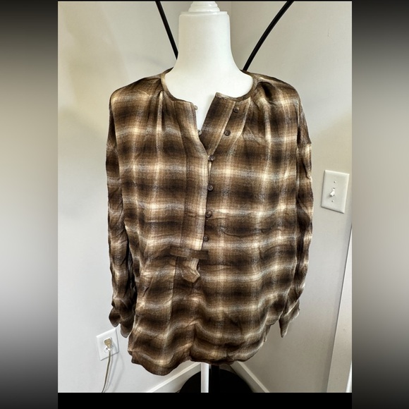 Zara plaid blouse - Picture 11 of 13